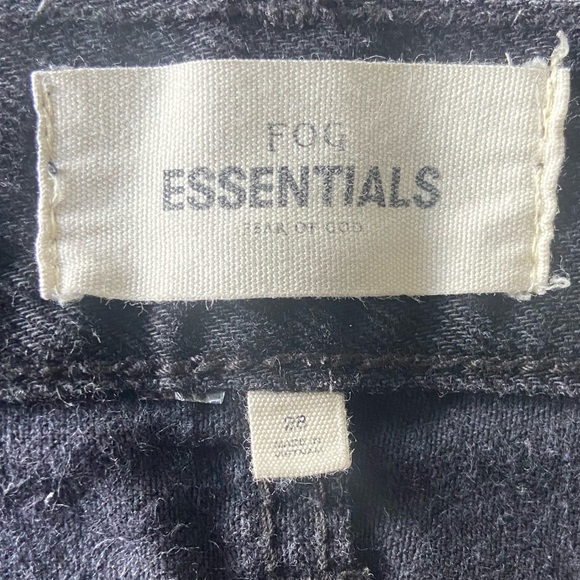 Fog Essentials Fear of God Ankle Zip Skinny Faded Denim Jeans - Size 28 - Picture 13 of 13